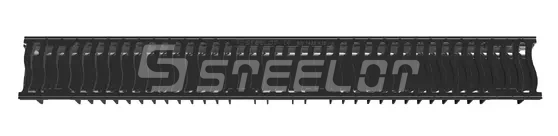 Лоток пластиковый SteePlain DN100 H55 с решеткой пластиковой