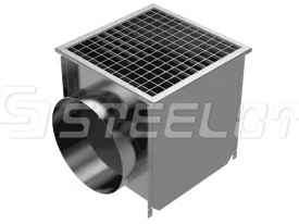 Трап квадратный Steelot ТКВ-400.ГВ.300