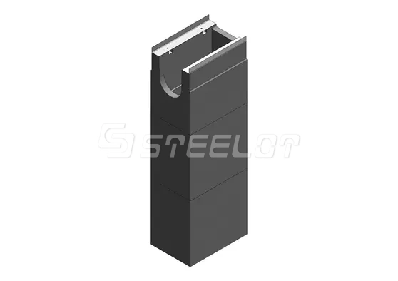 Пескоуловитель бетонный трехсекционный SteePro M DN200, кл. E600