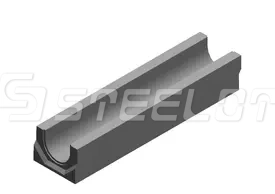Лоток водоотводный бетонный SteePlus M DN150 H180