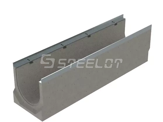 Лоток водоотводный бетонный SteePro M DN200 H260