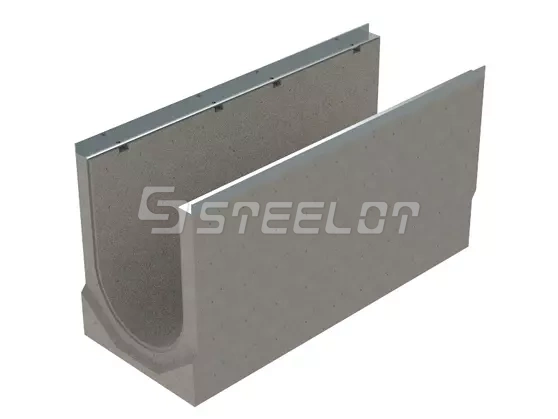 Лоток водоотводный бетонный SteePro M DN300 H525