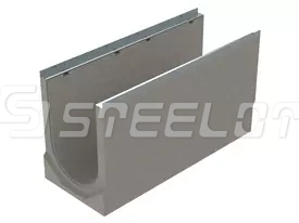 Лоток водоотводный бетонный SteePro M DN300 H550