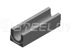 Лоток водоотводный бетонный SteePlus M DN200 H270