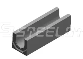 Лоток водоотводный бетонный SteePlus M DN200 H290