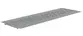 Решетка оцинкованная щелевая SteePlus DN200, кл. А15