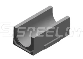 Лоток водоотводный бетонный SteePlus DN400 H400