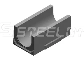 Лоток водоотводный бетонный SteePlus DN400 H425