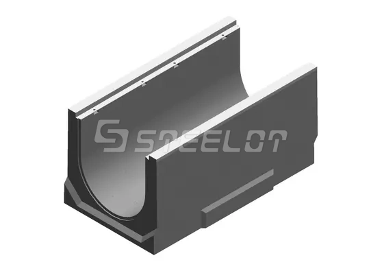 Бетонные водоотводные лотки SteePro DN400 с вертикальным выпуском