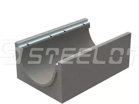 Бетонные водоотводные лотки SteePro DN500 каскадные