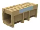 Моноблок полимербетонный ревизионный с полимербетонной решеткой SteeBlock DN300 H560, кл. Е600