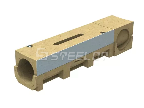 Моноблок полимербетонный ревизионный SteeBlock DN110 H146, кл. C250