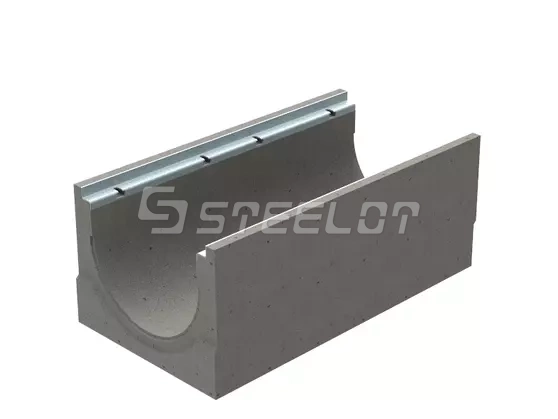 Лоток водоотводный бетонный SteePro DN400 H400, кл. E600