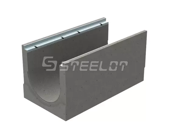 Лоток водоотводный бетонный SteePro DN400 H500, кл. E600