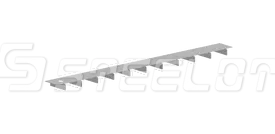Решетка пластинчатая SteeProm DN80