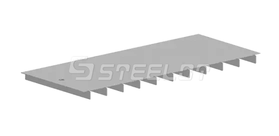Решетка пластинчатая SteeProm DN400