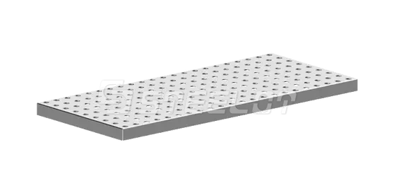 Решетка перфорированная SteeProm DN400