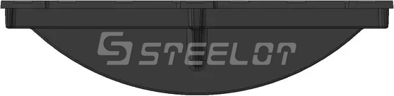 Решетка чугунная щелевая SteePro DN300, кл. E600