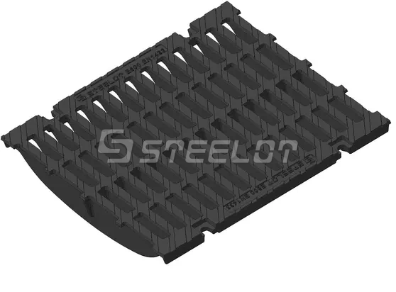 Решетка чугунная щелевая SteePro DN400, кл. E600