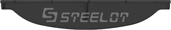 Решетка чугунная щелевая SteePro DN400, кл. E600